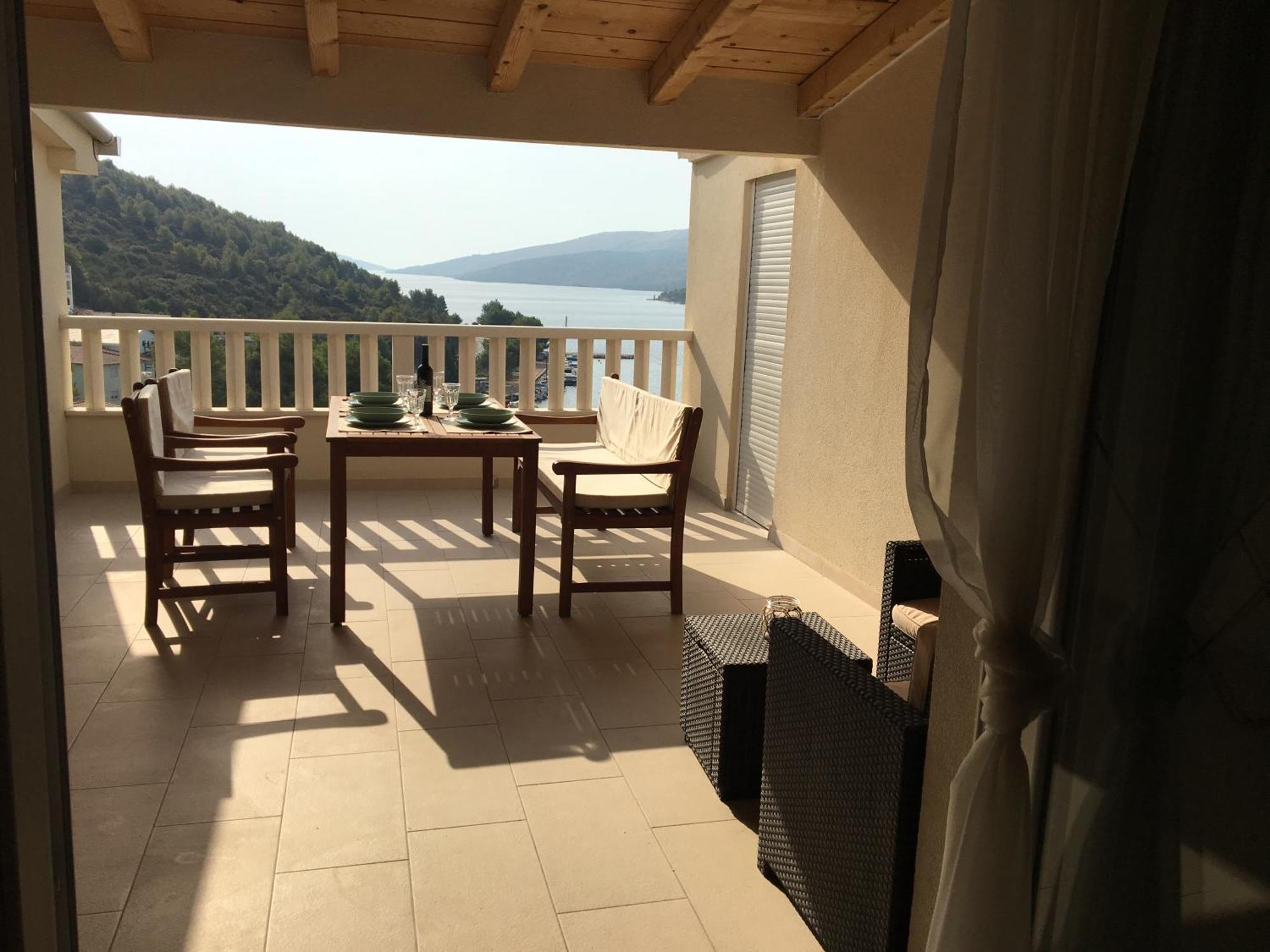 Mediterranean Apartment With Great Sea View Marina Bagian luar foto