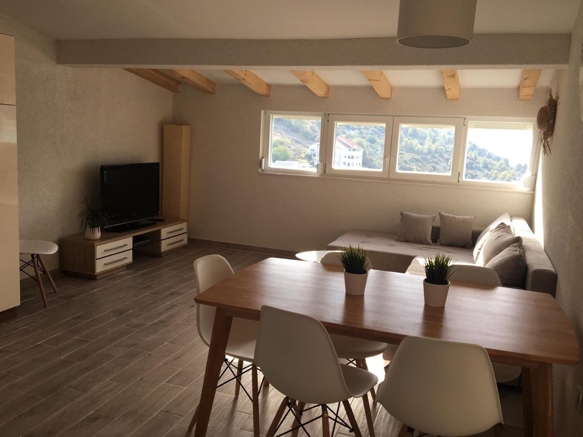 Mediterranean Apartment With Great Sea View Marina Bagian luar foto